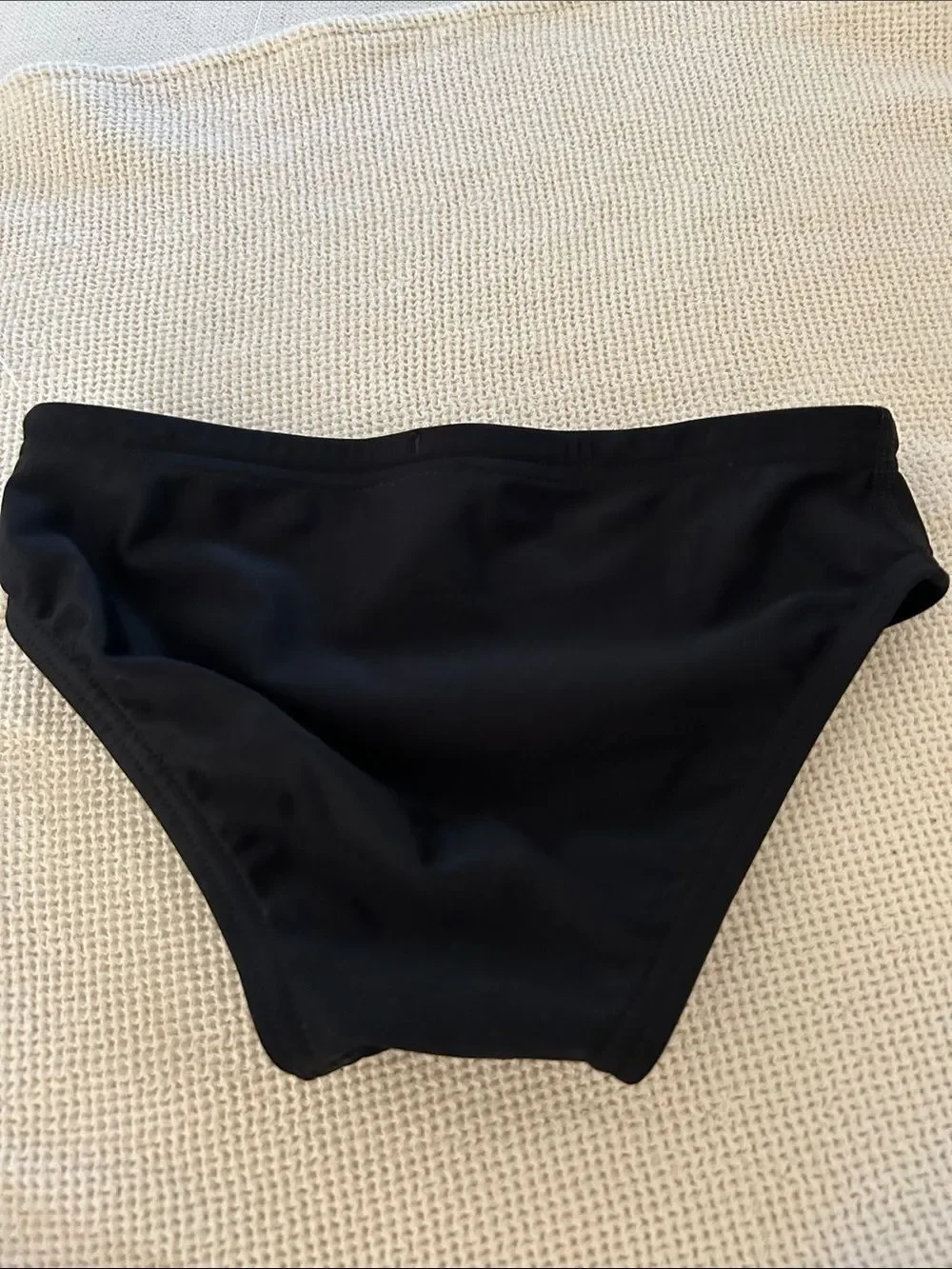 Speedo Pro LT boys black Brief size 26, NWOT